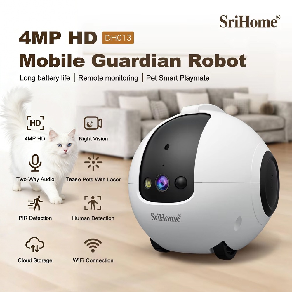 Smart Home Camera Ezviz - 스리홈 4MP 모바일 지능형 로봇 카메라