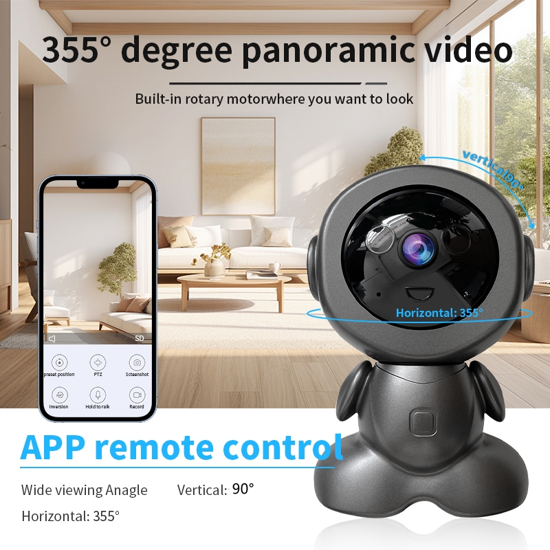 8MP 와이파이 감시 로봇 카메라 PTZ 보안 베이비  - Smart Home Camera Ezviz 리뷰 및 가격