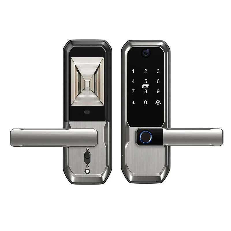 투야 와이파이 스마트 도어락, 피프홀 카메라 내장, 싱 - Smart Home Door Lock 리뷰 및 가격