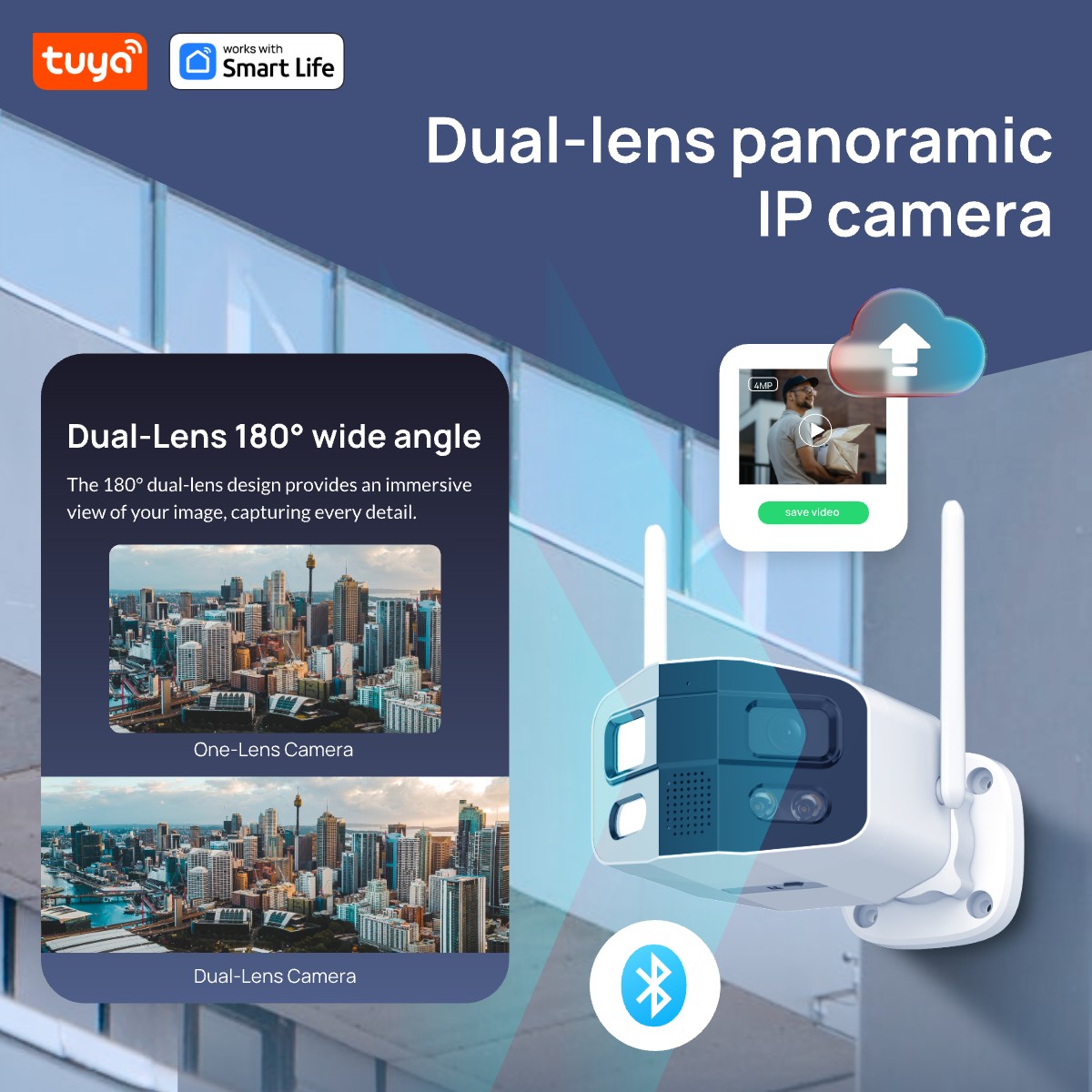 투야 스마트 4MP 2.5K 듀얼 렌즈, 넓은 화각 1 - Smart Home Camera Ezviz 리뷰 및 가격
