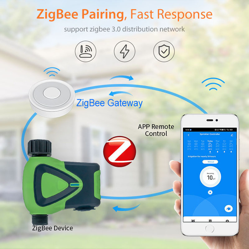 스마트 라이프 ZigBee 급수 타이머 스프링클러 점적 - Smart Home Plus 리뷰 및 가격