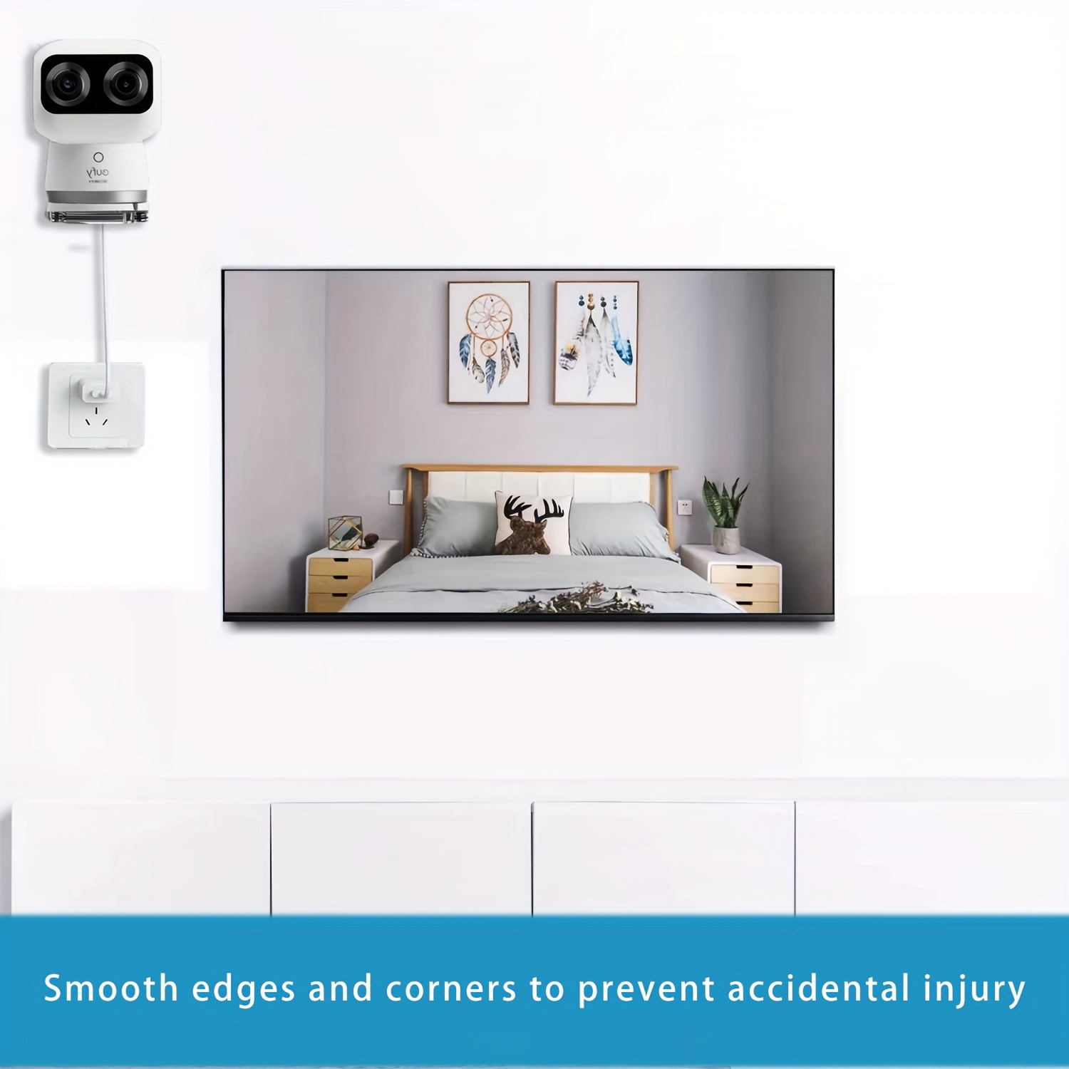 아크릴 브래킷은 Eufy S350 감시 카메라 브래킷, - Eufy Camera E220 리뷰 및 가격