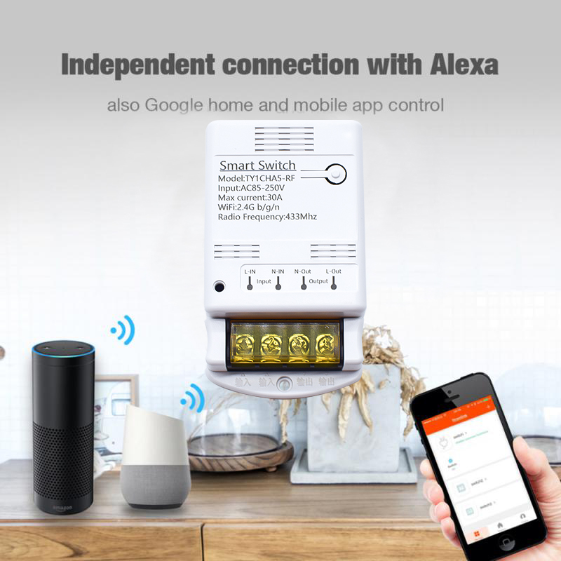 Wifi 30A 6600W 4000W Tuya 스마트  - Universal Remote Smart Home 리뷰 및 가격