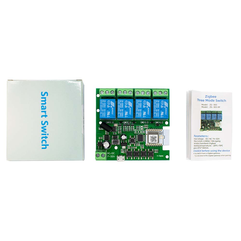 4채널 지그비 3.0 스마트 홈 릴레이 DC 12V 2 - Universal Remote Smart Home 리뷰 및 가격