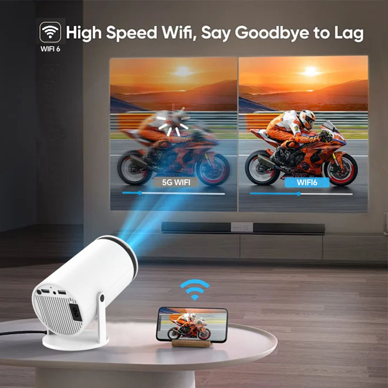 HD 휴대용 스마트 홈시어터 프로젝터 내장 RK3566 - Smart Home Video 리뷰 및 가격