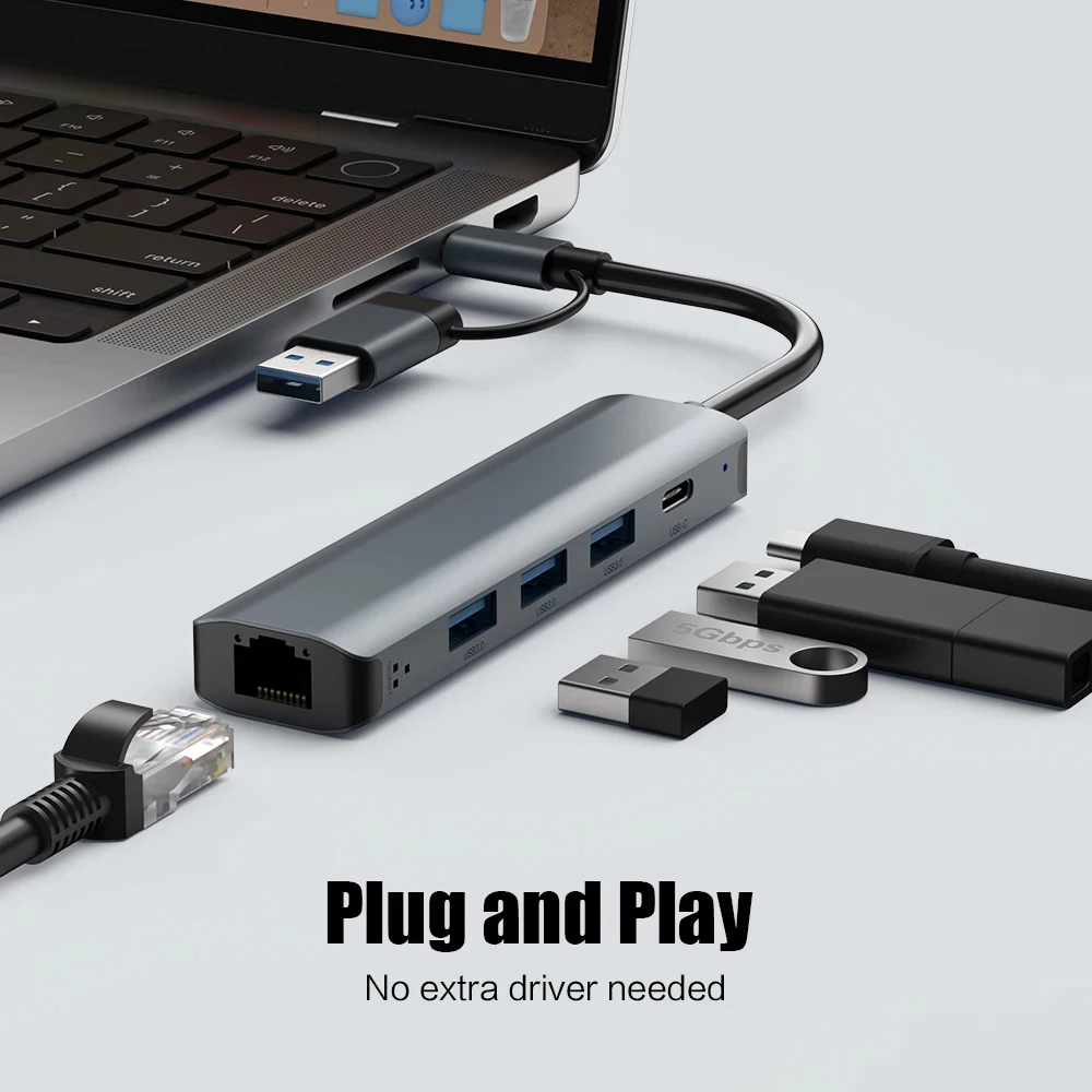 5-in-2 USB-C 허브, 기가비트 이더넷 지원,  - Smart Home Hub 2 리뷰 및 가격