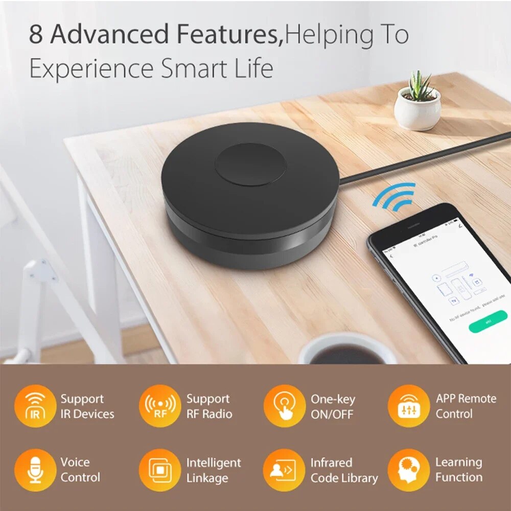 Tuya 스마트 Wifi RF IR 원격 제어 에어컨  - Universal Remote Smart Home 리뷰 및 가격