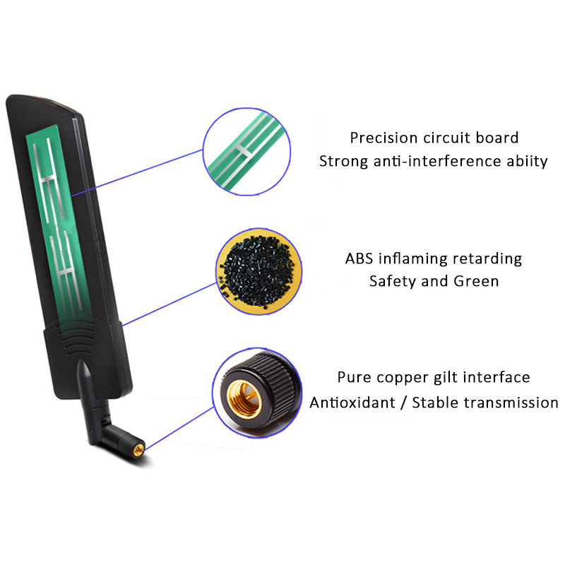 5G 고무 안테나 고이득 12dBi 600-6000MH - Smart Home Yellow 리뷰 및 가격